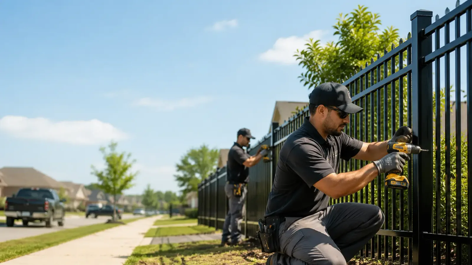 Metal Fence Installation in Edgewood, IA